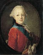 Fyodor Rokotov Emperor Paul I as a Child oil painting artist